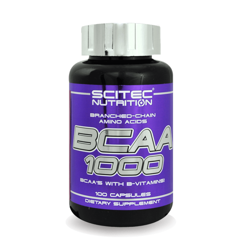 SCITEC BCAA 1000 100 капсули