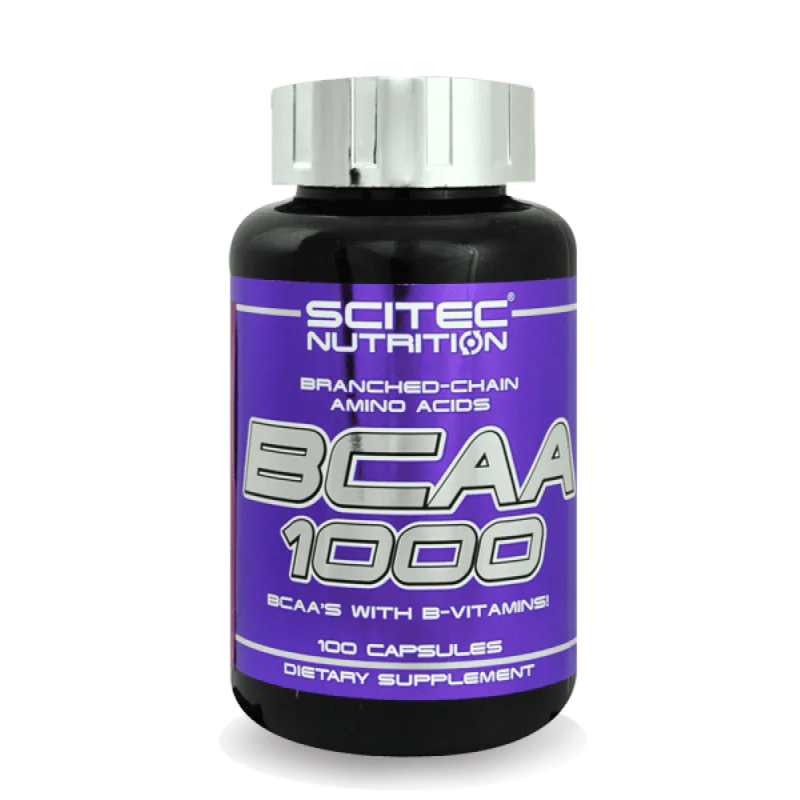 SCITEC BCAA 1000 100 капсули