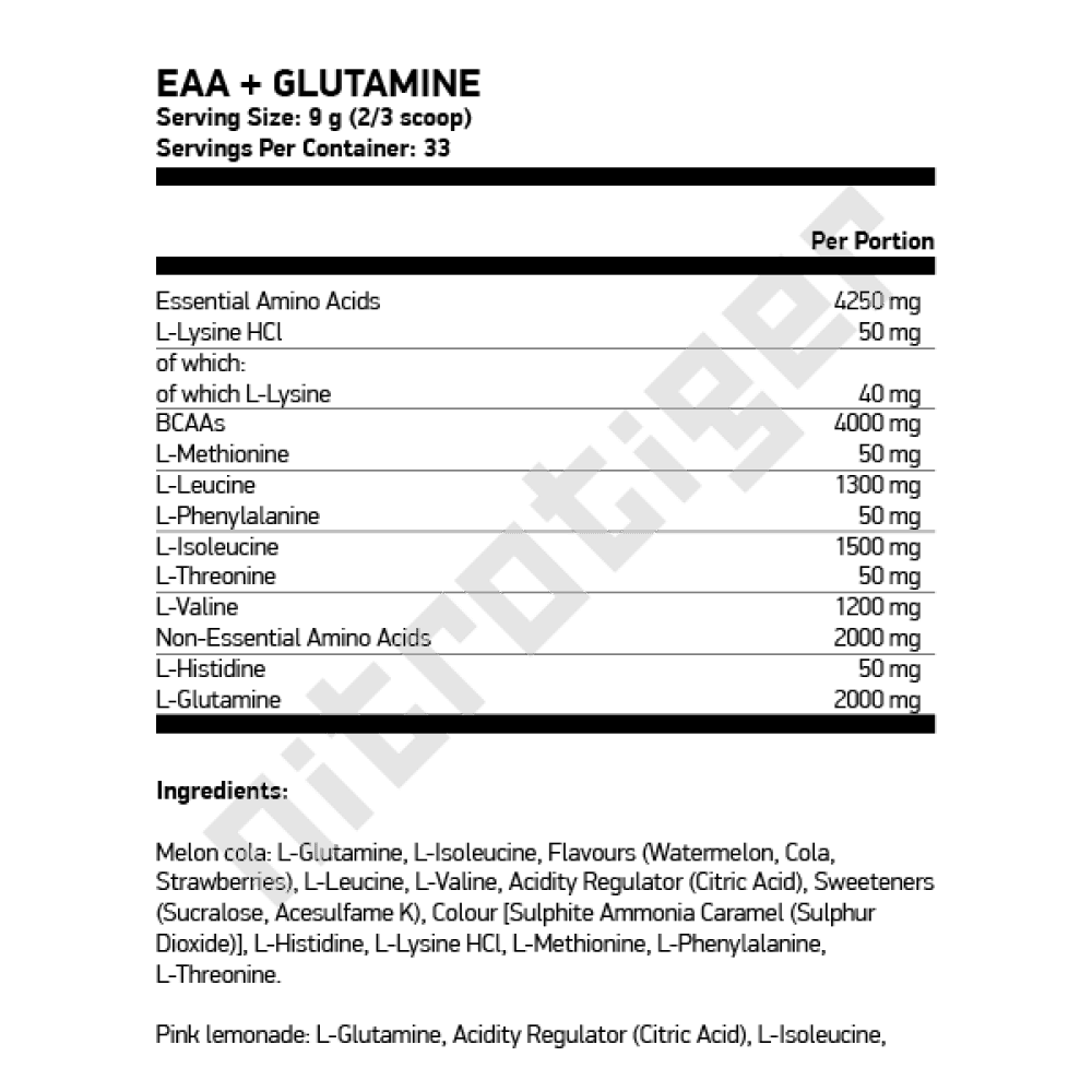SCITEC NUTRITION EAA + Glutamine 300 г