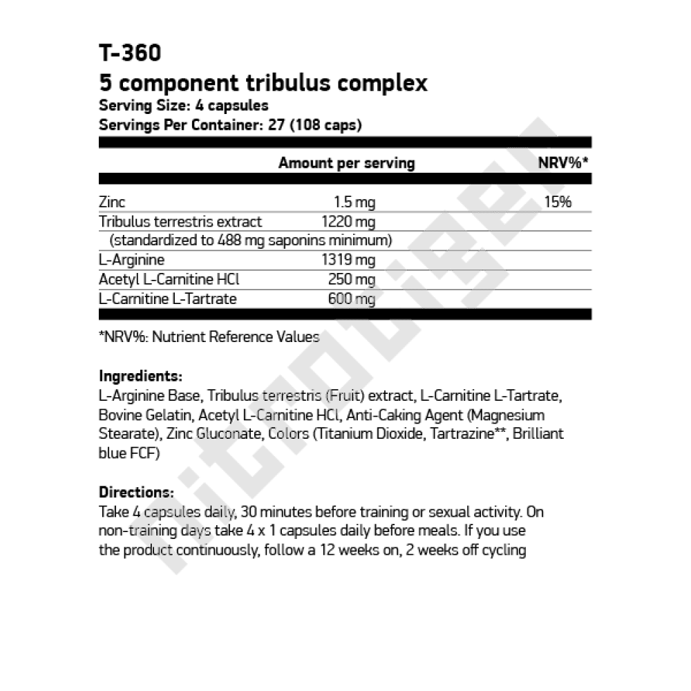 SCITEC T-360 108 капсули