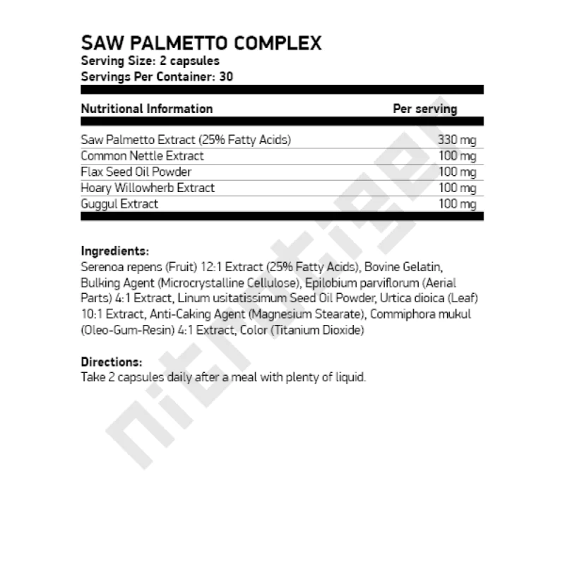 SCITEC Saw Palmetto Complex 60 капсули