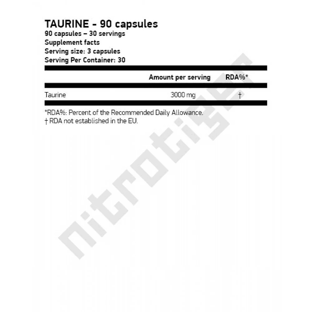 SCITEC Taurine 90 капсули