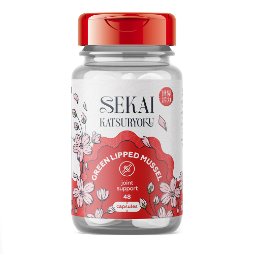 SEKAI KATSURYOKU Green Lipped Mussel 48 капсули