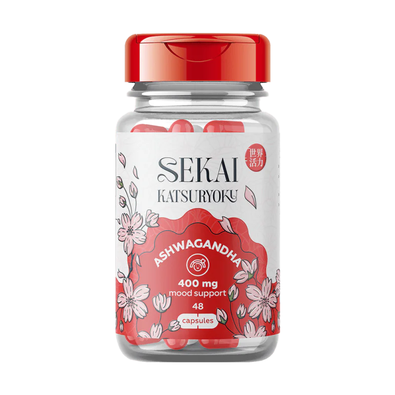 SEKAI KATSURYOKU Ashwagandha 48 капсули