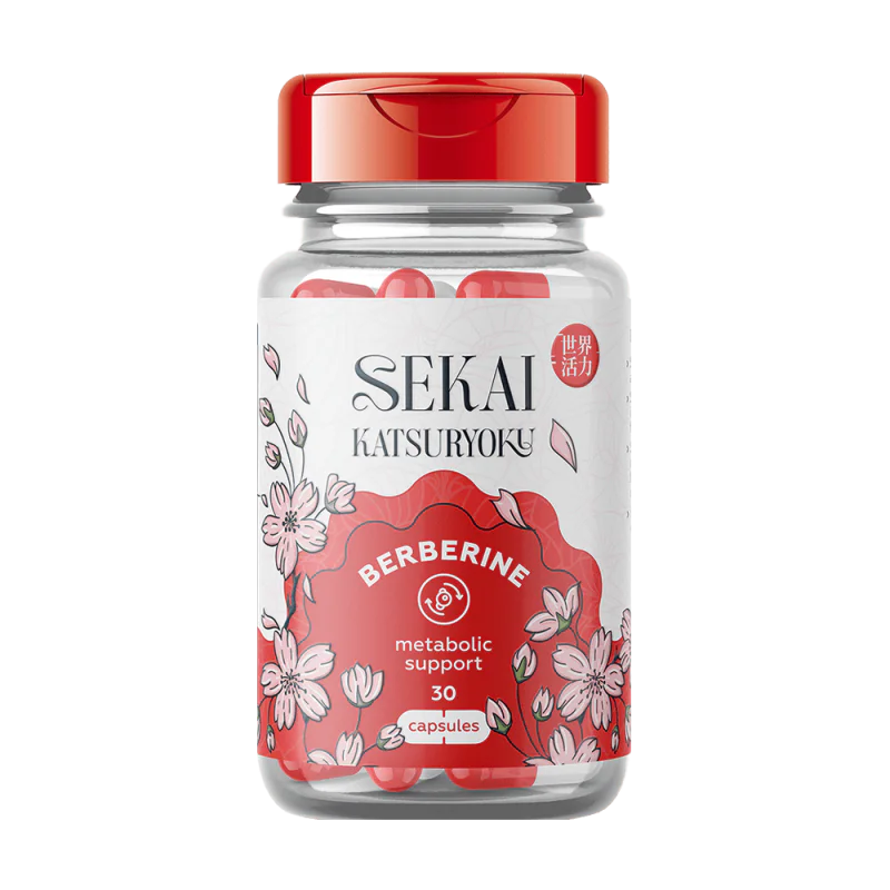 SEKAI KATSURYOKU Berberine 30 капсули