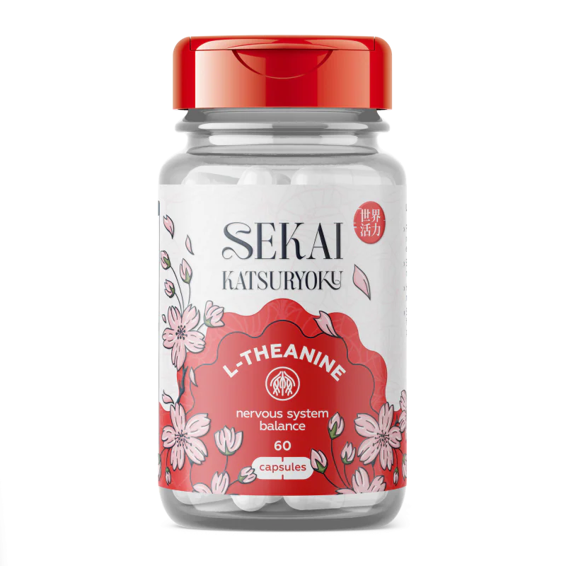SEKAI KATSURYOKU L-Theanine 60 капсули