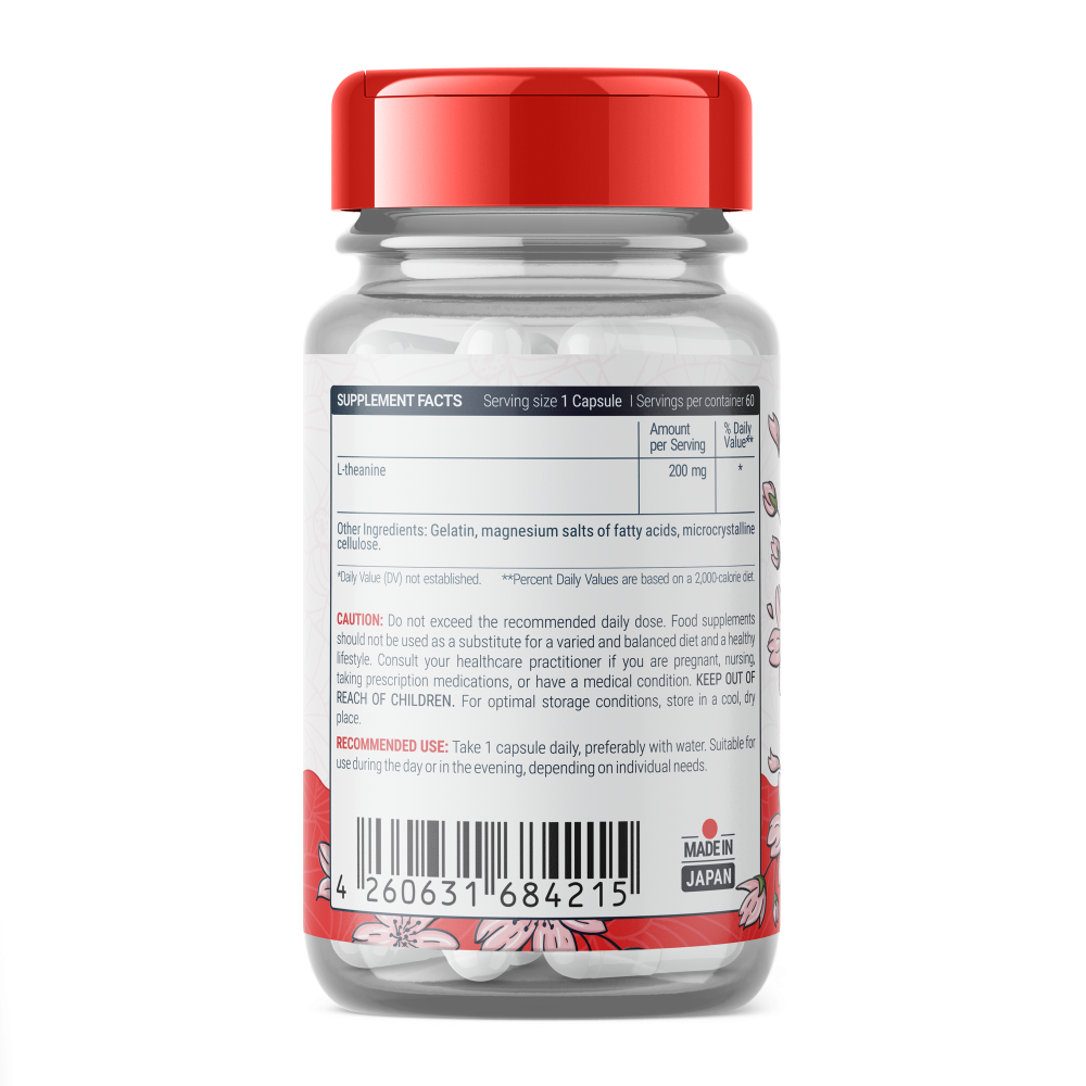 SEKAI KATSURYOKU L-Theanine 60 капсули