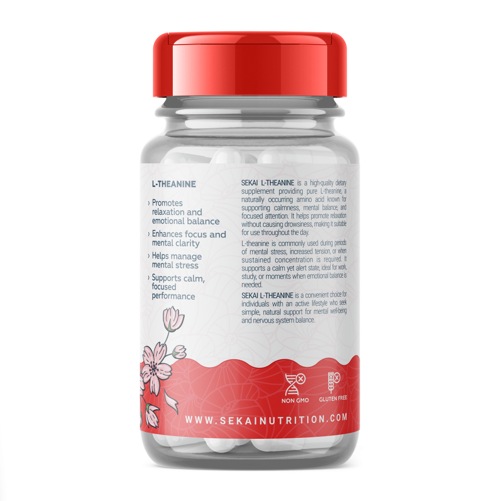 SEKAI KATSURYOKU L-Theanine 60 капсули