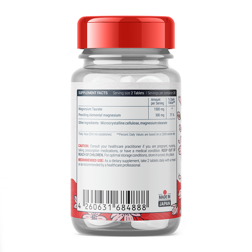 SEKAI KATSURYOKU Magnesium Taurate 48 таблетки 