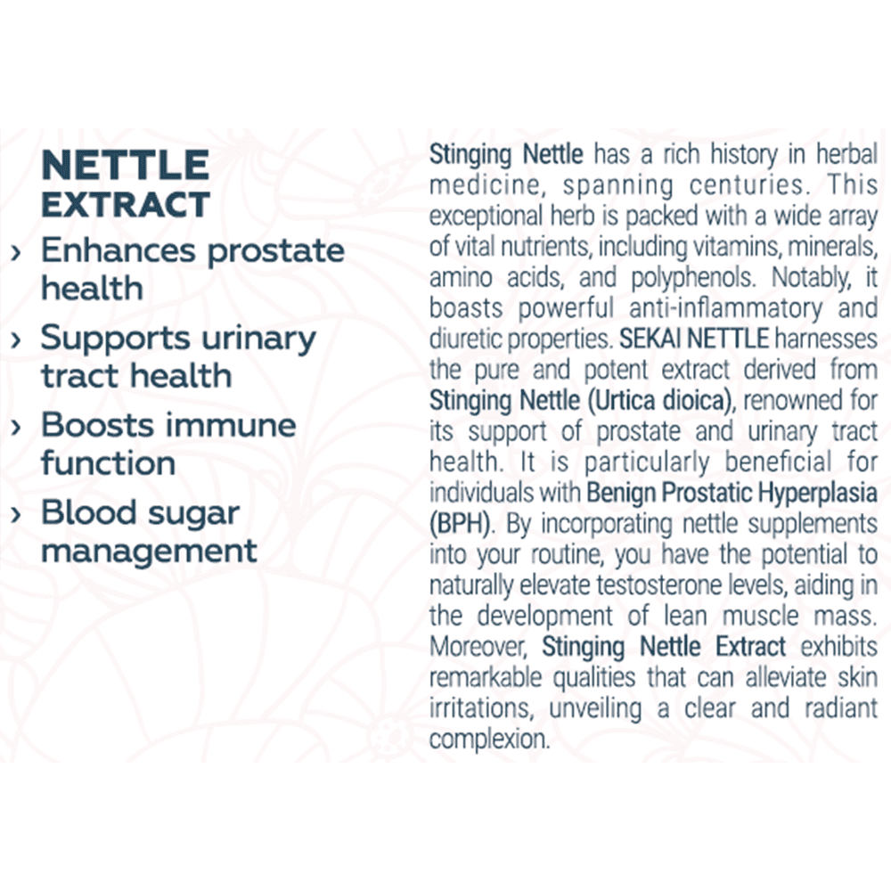 SEKAI KATSURYOKU Nettle 48 капсули
