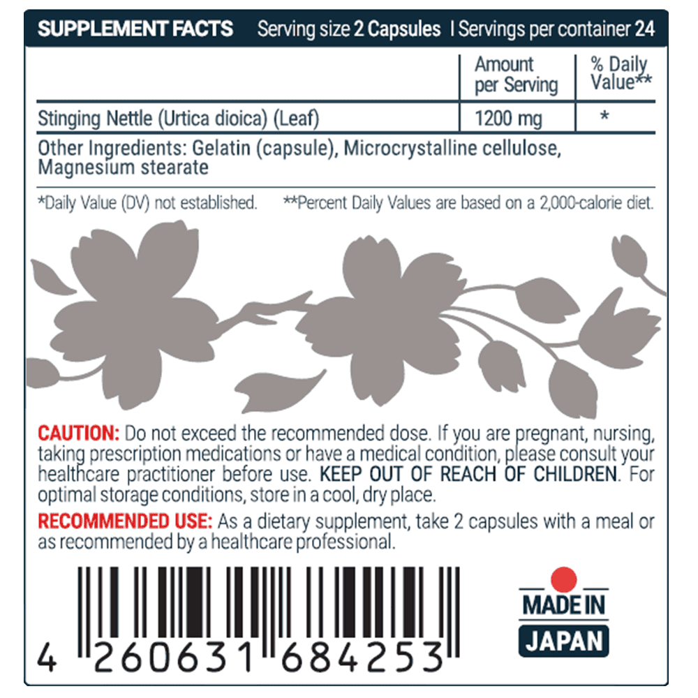 SEKAI KATSURYOKU Nettle 48 капсули