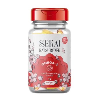 SEKAI KATSURYOKU Omega-3 40 меки капсули 