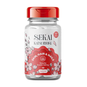 SEKAI KATSURYOKU Skin, Hair and Nails 48 капсули