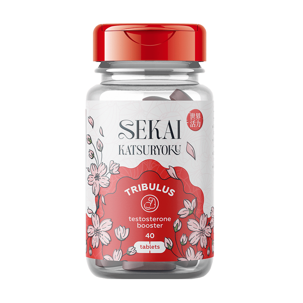 SEKAI KATSURYOKU Tribulus 1500 мг 40 таблетки 