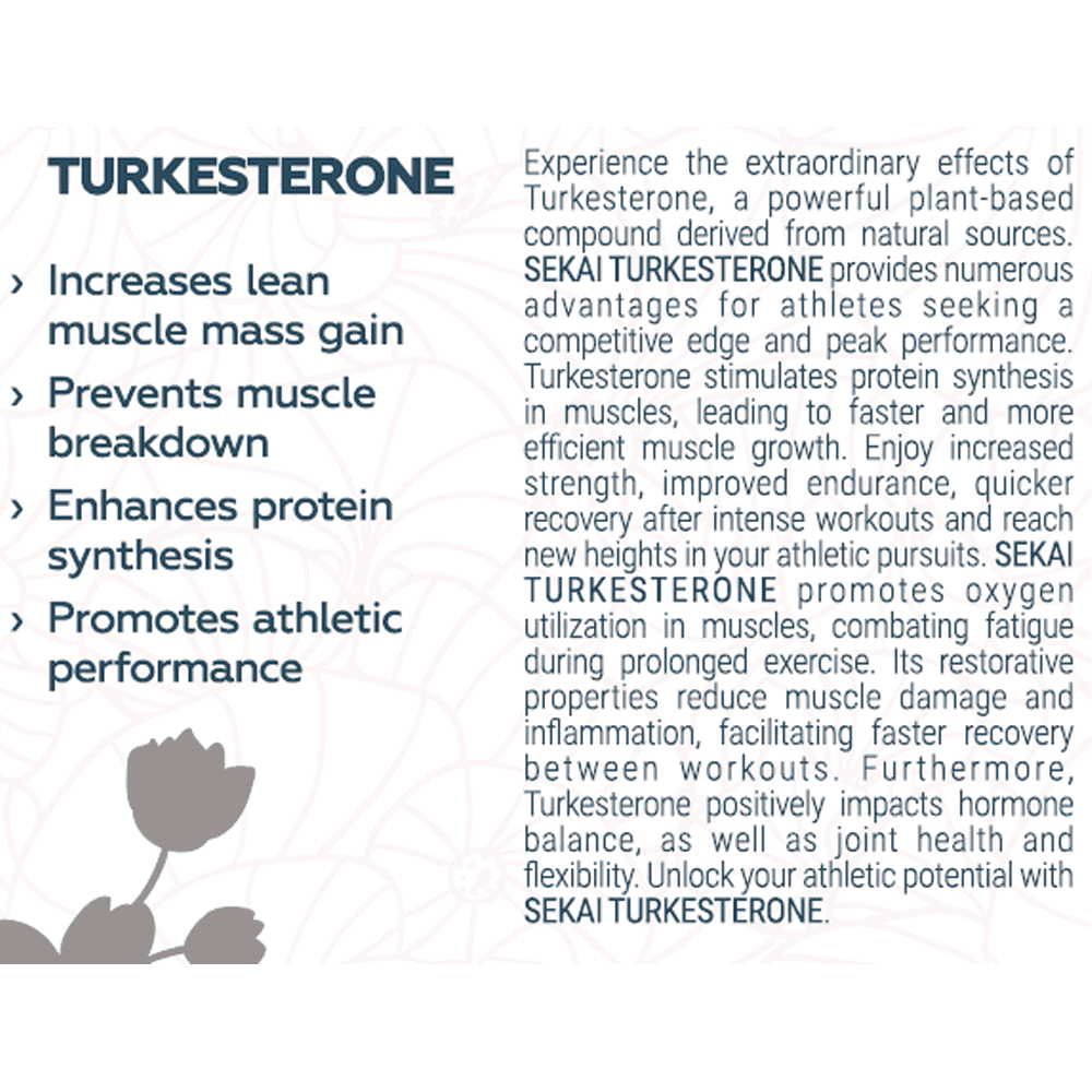 SEKAI KATSURYOKU Turkesteronе 48 капсули