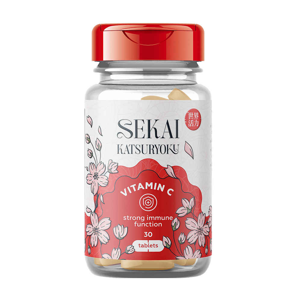 SEKAI KATSURYOKU Vitamin C 30 таблетки 