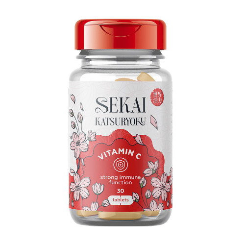 SEKAI KATSURYOKU Vitamin C 30 таблетки 