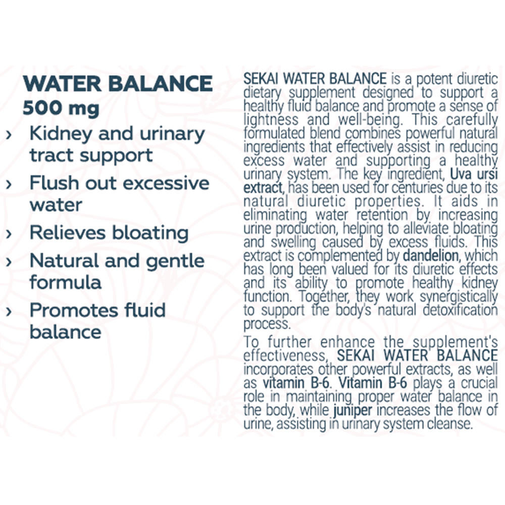 SEKAI KATSURYOKU Water Balance 48 капсули