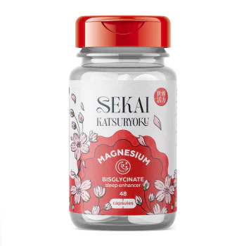 SEKAI KATSURYOKU Magnesium Bisglycinate 48 капсули