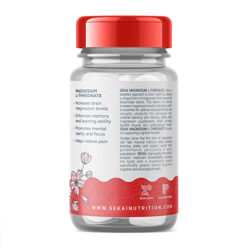 SEKAI KATSURYOKU Magnesium L-Threonate 48 таблетки 