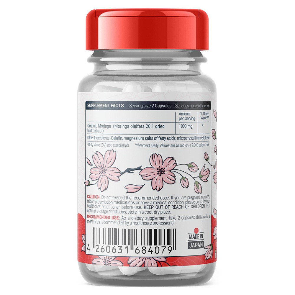 SEKAI KATSURYOKU Moringa 48 капсули