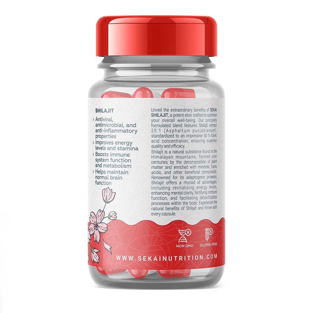 SEKAI KATSURYOKU Shilajit 48 капсули