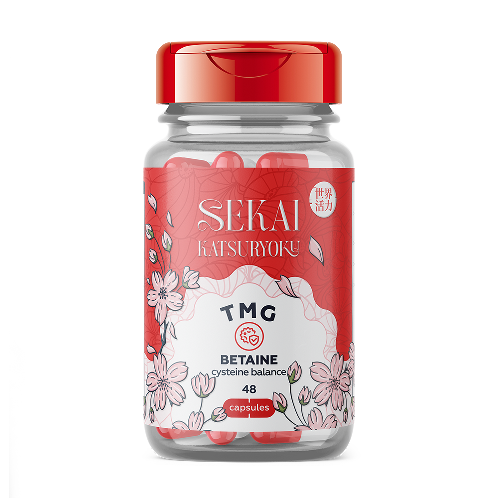 SEKAI KATSURYOKU TMG Betaine 48 капсули