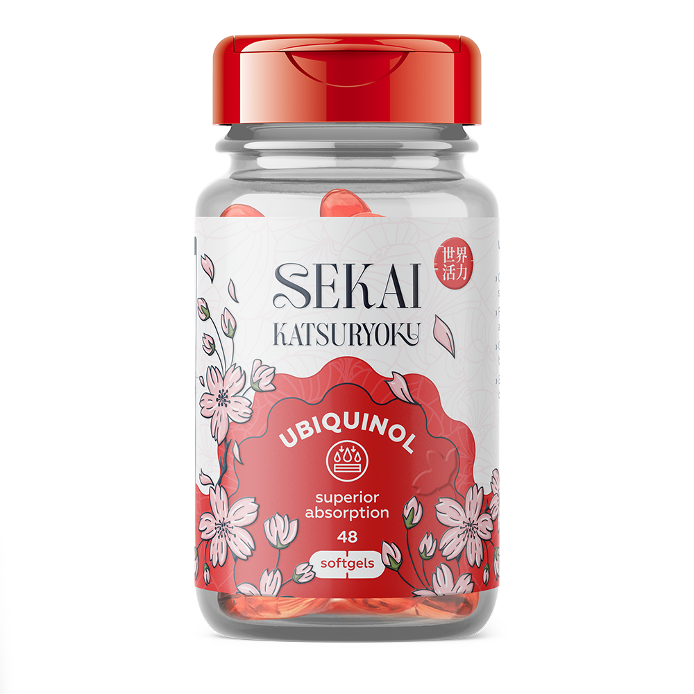 SEKAI KATSURYOKU Ubiquinol 48 меки капсули