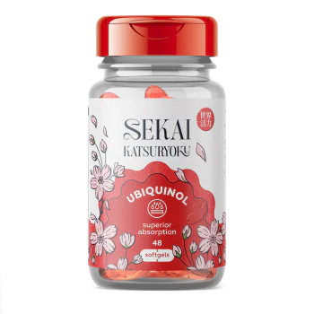 SEKAI KATSURYOKU Ubiquinol 48 меки капсули