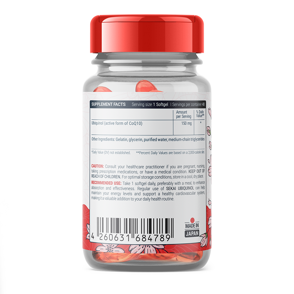 SEKAI KATSURYOKU Ubiquinol 48 меки капсули