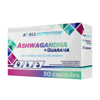 ALLNUTRITION Ashwagandha + Guarana 30 капсули