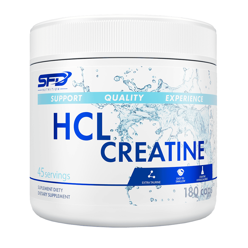 SFD Nutrition Creatine HCL 180 капсули