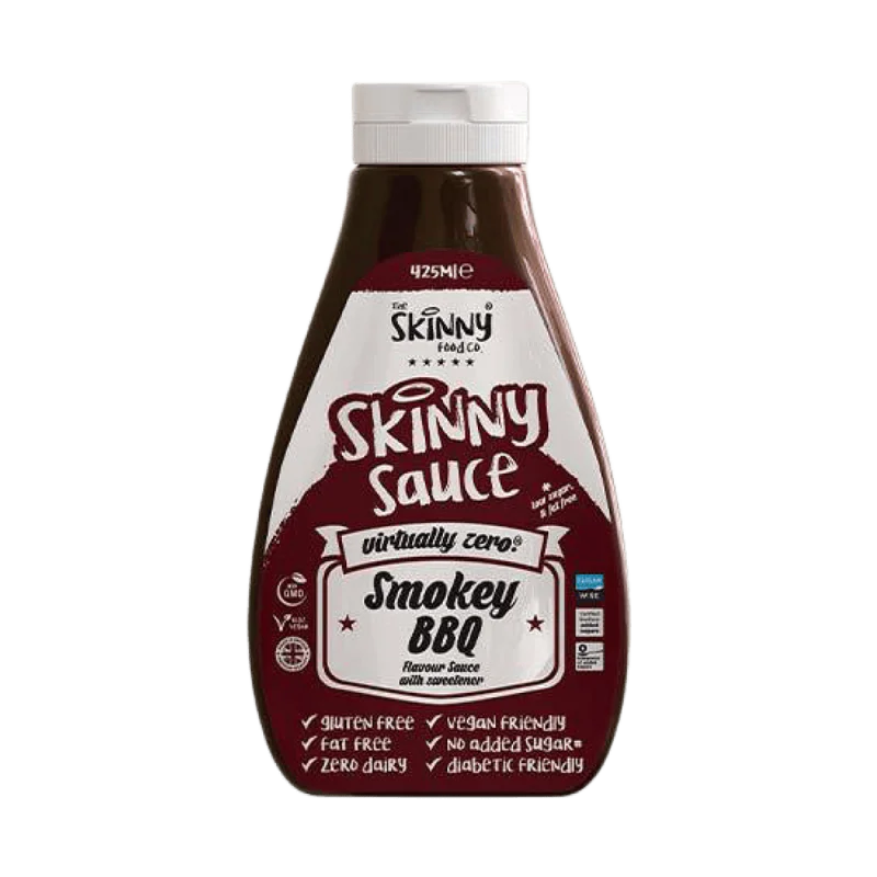 SKINNY FOODS Skinny Sauces 425ml Smokey BBQ,