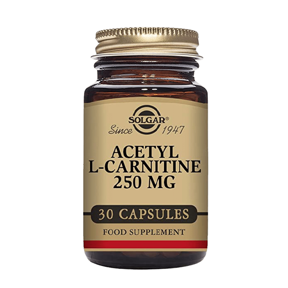 SOLGAR Acetyl L-Carnitine 250 мг 30 капсули