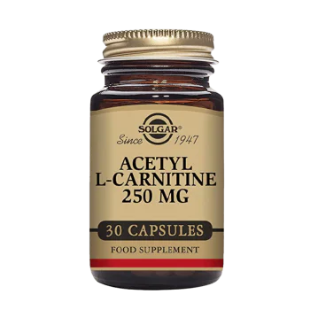 SOLGAR Acetyl L-Carnitine 250 мг 30 капсули