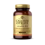 SOLGAR Calcium Citrate With Vitamin D3 60 таблетки