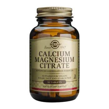 SOLGAR Calcium Magnesium Citrate 50 таблетки 