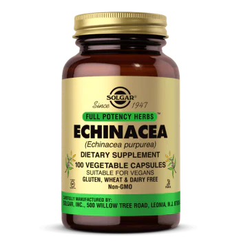 SOLGAR Echinacea 100 растителни капсули