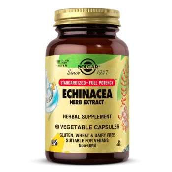 SOLGAR Echinacea Herb Extract 60 растителни капсули