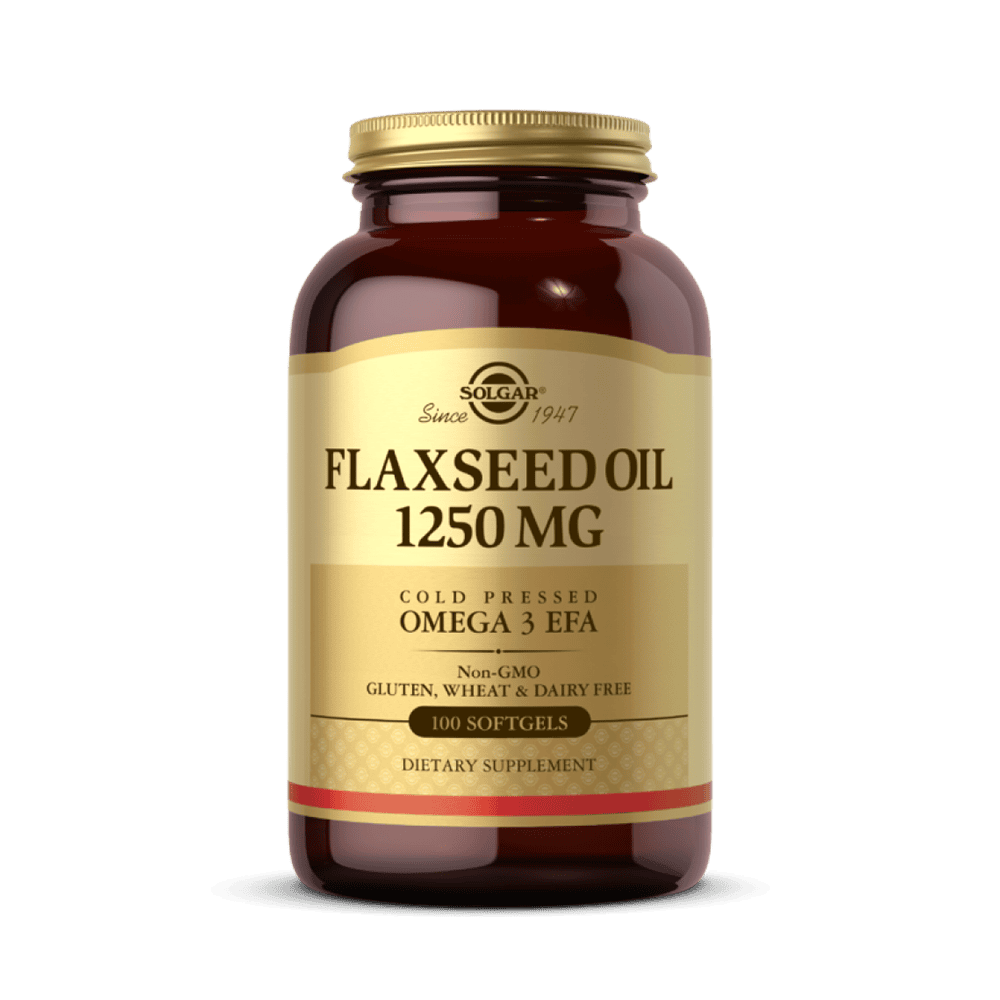 SOLGAR Flaxseed Oil 1250 мг 100 меки капсули
