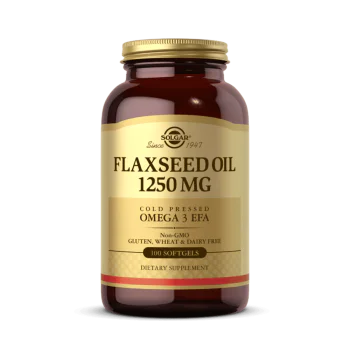 SOLGAR Flaxseed Oil 1250 мг 100 меки капсули