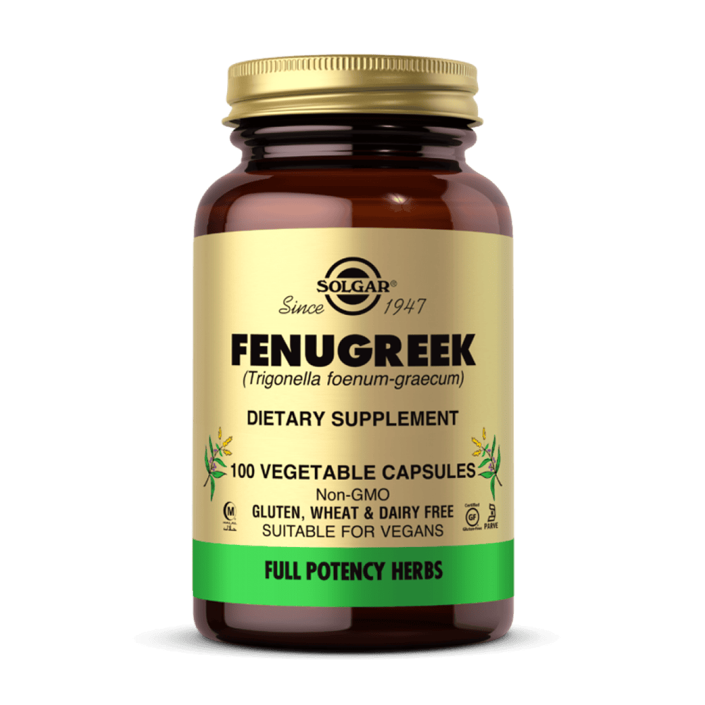 SOLGAR FP Fenugreek 100 растителни капсули