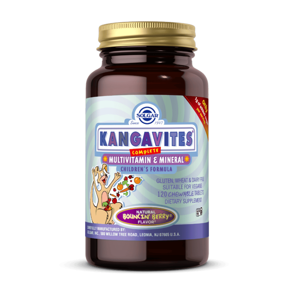 SOLGAR Kangavites Complete 120 дъвчащи таблетки