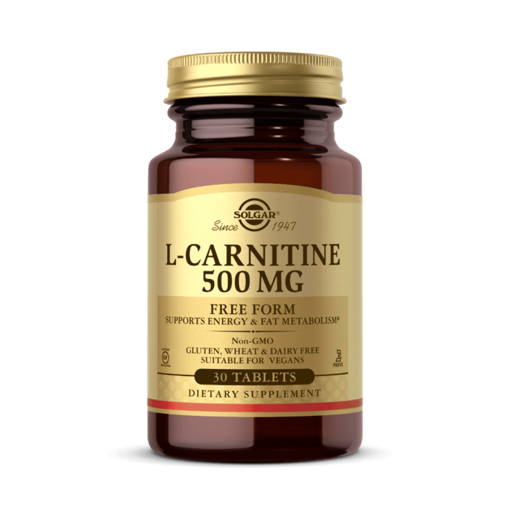 SOLGAR L-Carnitine 500 мг 30 таблетки