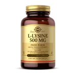 SOLGAR L-LYSINE 500 мг 50 растителни капсули