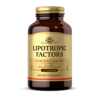 SOLGAR Lipotropic Factors 100 таблетки 