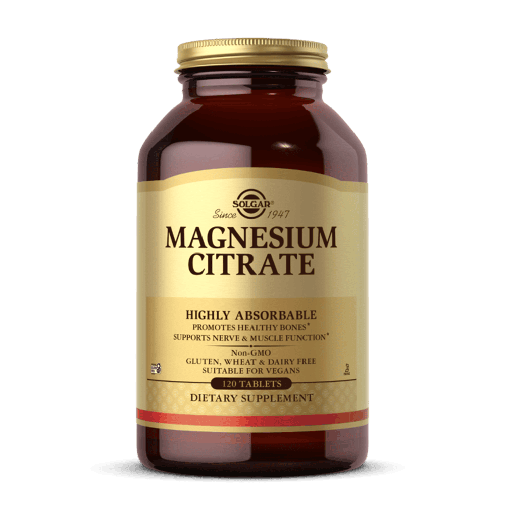 SOLGAR Magnesium Citrate 120 таблетки