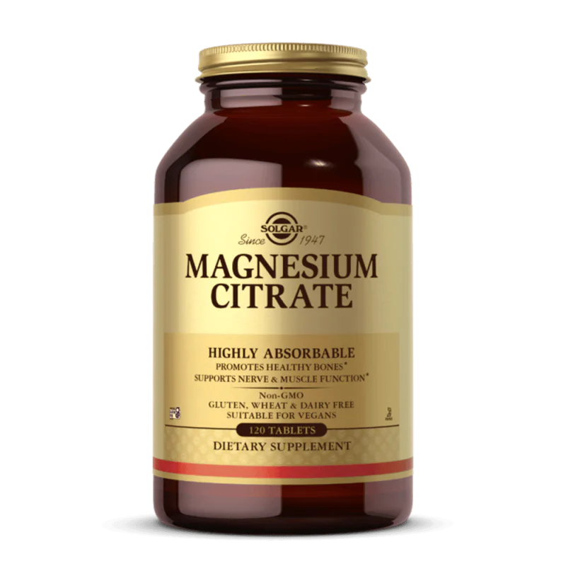 SOLGAR Magnesium Citrate 120 таблетки