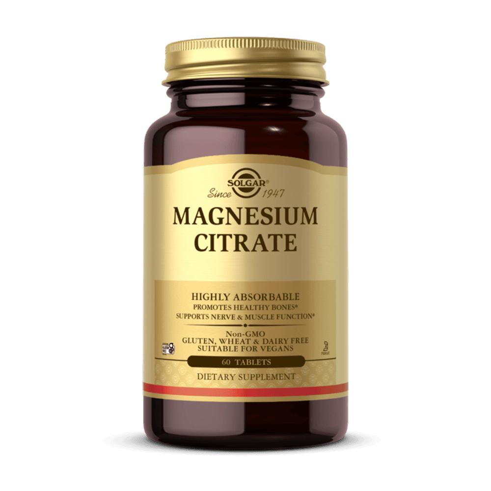 SOLGAR Magnesium Citrate 60 таблетки