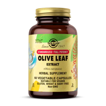 SOLGAR Olive Leaf Extract Vegetable Capsules 60